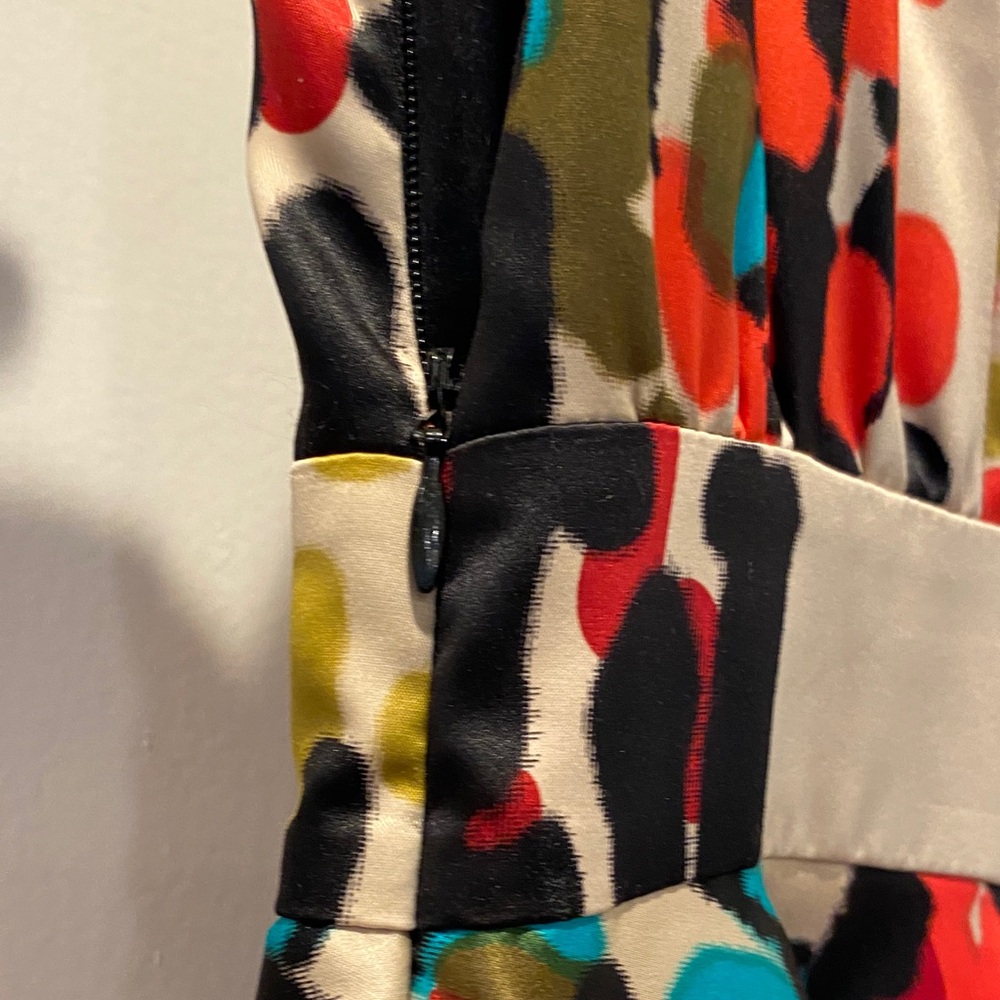 Jessicas simpson , Colorful Abstract Print Dress - Picture 12 of 14